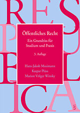 Kartonierter Einband Öffentliches Recht von Hans-Jakob Mosimann, Kaspar Plüss, Marion Völger Winsky