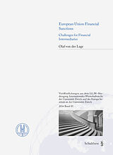 Couverture cartonnée European Union Financial Sanctions de Olaf von der Lage