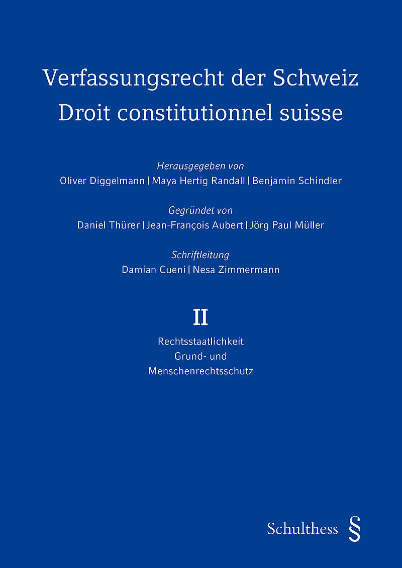 Verfassungsrecht der Schweiz / Droit constitutionnel suisse (PrintPlu§)