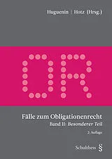 Kartonierter Einband Fälle zum Obligationenrecht von