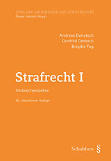 Kartonierter Einband Strafrecht I (PrintPlu§) von Andreas Donatsch, Gunhild Godenzi, Brigitte Tag