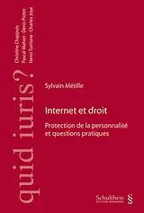 Kartonierter Einband Internet et droit von Sylvain Métille