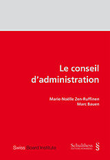 Paperback Le conseil d'administration (PrintPlu§) von Marie-Noëlle Zen-Ruffinen, Marc Bauen