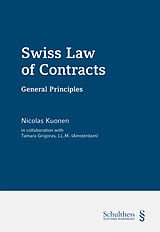 Couverture cartonnée Swiss Law of Contracts (PrintPlu§) de Nicolas Kuonen
