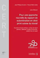 Kartonierter Einband Le rapport de subordination dans les relations de travail spéciales von Julien Billarant