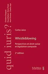 Kartonierter Einband Whistleblowing von Carlos Jaico