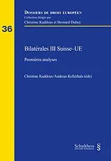 Kartonierter Einband Bilatérales III Suisse-UE von 