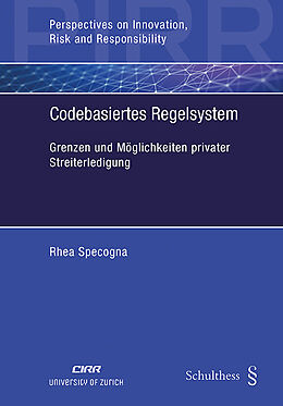 Kartonierter Einband Codebasiertes Regelsystem von Rhea Specogna
