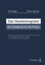 Kartonierter Einband Das Handelsregister von Karin Poggio, Adrian Tagmann