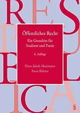 Kartonierter Einband (Kt) Öffentliches Recht von Hans-Jakob Mosimann, Anna Böhme