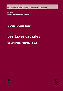 Livre Relié Les taxes causales de Clémence Grisel Rapin