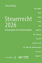 Kartonierter Einband Steuerrecht 2026 von 