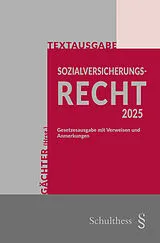 Kartonierter Einband Sozialversicherungsrecht 2025 von 