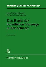 Kartonierter Einband Das Recht der beruflichen Vorsorge in der Schweiz von Gabriela Riemer-Kafka, Hans M Riemer