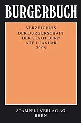 Fester Einband Burgerbuch 2005 von 