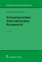 E-Book (pdf) Schweizerisches Internationales Privatrecht von Jolanta Kostkiewicz Kren