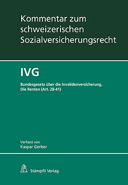 Fester Einband IVG von Kaspar Gerber
