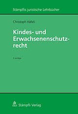 E-Book (pdf) Kindes- und Erwachsenenschutzrecht von Christoph Häfeli