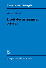 Kartonierter Einband Droit des assurances privées von Vincent Brulhart