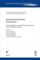 Kartonierter Einband Grenzüberschreitende Zivilprozesse von