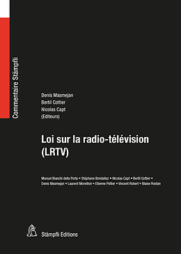 Fester Einband Loi sur la radio-télévision (LRTV) von 