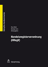 Fester Einband Handelsregisterverordnung (HRegV) von Lukas Berger, Olivier Blanc, Antonio Carbonara