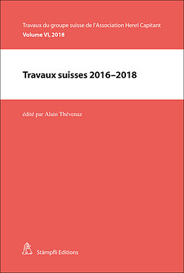Couverture cartonnée Travaux suisses 2016-2018 de Nicolas Rouiller, Daria Solenik, Bertil Cottier