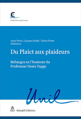 Kartonierter Einband Du Plaict aux plaideurs von 