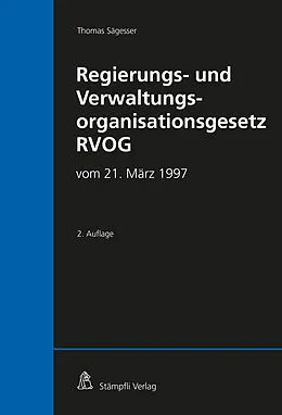 E-Book (pdf) Regierungs- und Verwaltungsorganisationsgesetz RVOG von Thomas Sägesser