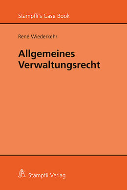 Paperback Allgemeines Verwaltungsrecht von René Wiederkehr
