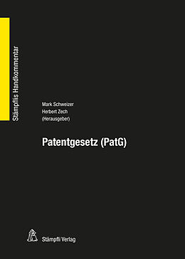 Fester Einband Patentgesetz PatG von Roman Baechler, Shakeel Thomas Bhatti, Fritz Blumer