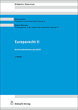 Kartonierter Einband Europarecht II von Astrid Epiney, Robert Mosters