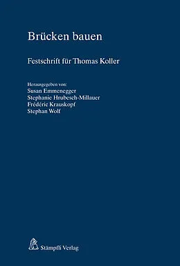 E-Book (pdf) Brücken bauen von Susann Emmenegger