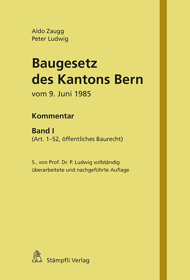 Baugesetz des Kantons Bern vom 9. Juni 1985