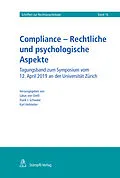 E-Book (pdf) Compliance - Rechtliche und psychologische Aspekte von Manfred Rehbinder, Frank J. Schwabe, Karl Hofstetter