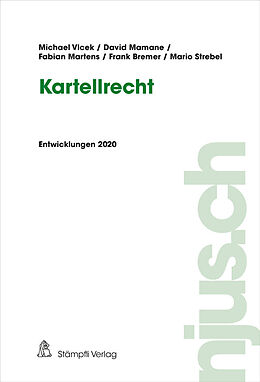 Kartonierter Einband Kartellrecht von Michael Vlcek, David Mamane, Fabian Martens
