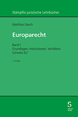 Fester Einband Europarecht von Matthias Oesch