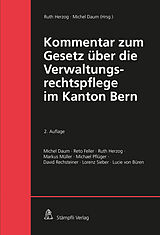 Fester Einband Kommentar zum Gesetz über die Verwaltungsrechtspflege im Kanton Bern von 