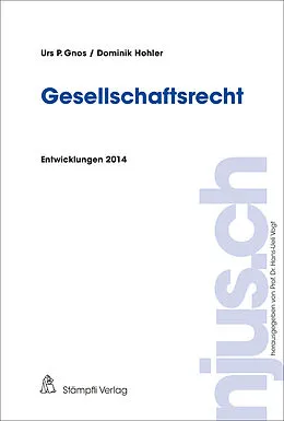 E-Book (pdf) Gesellschaftsrecht von Urs P. Gnos, Dominik Hohler