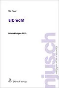 E-Book (pdf) Erbrecht von Urs Fasel