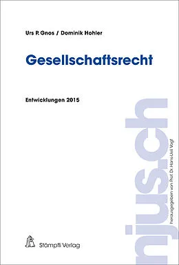 E-Book (pdf) Gesellschaftsrecht von Urs P. Gnos, Dominik Hohler