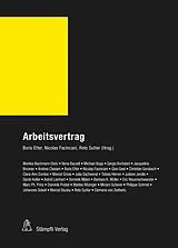 E-Book (pdf) Arbeitsvertrag von Boris Etter, Reto Sutter, Nicolas Facincani