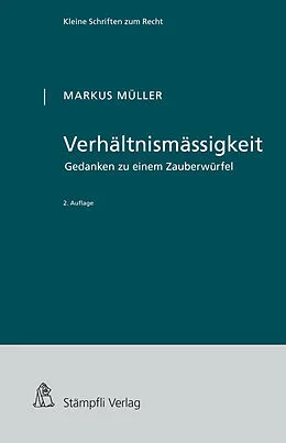 E-Book (pdf) Verhältnismässigkeit von Markus Müller