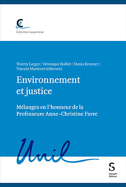 Kartonierter Einband Environnement et justice von 