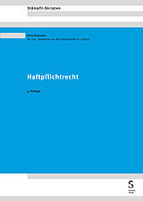 E-Book (pdf) Haftpflichtrecht von Vito Roberto