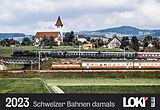 Kalender LOKI Kalender Schweizer Bahnen damals 2023 von 