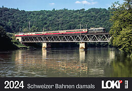 Kalender (Kal) LOKI Kalender Schweizer Bahnen damals 2024 von 