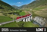 Kalender LOKI Kalender Schweizer Bahnen 2025 von 