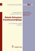E-Book (pdf) Zehnte Schweizer Familienrecht§Tage von Büchler Andrea, Fankhauser Roland