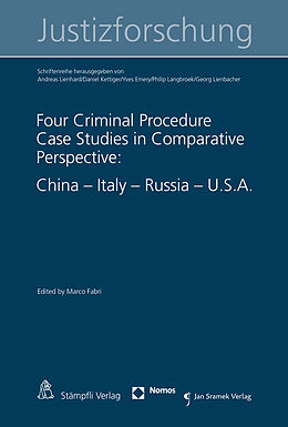 Couverture cartonnée Four Criminal Procedure Case Studies in Comparative Perspective: China - Italy - Russia - U.S.A de 